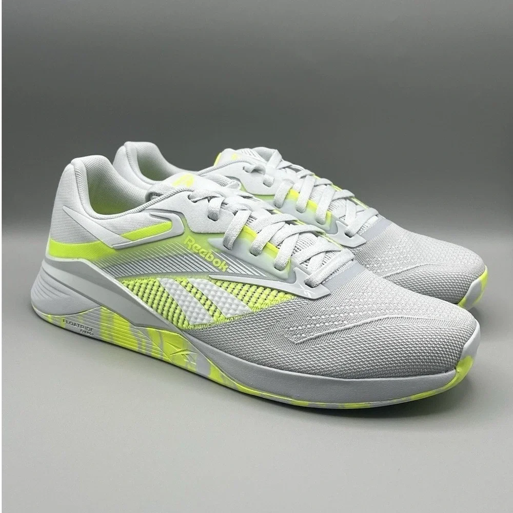 Reebok Nano X4 Lime Green Crossfit Training Shoes - Men's Size 10.5 NEW